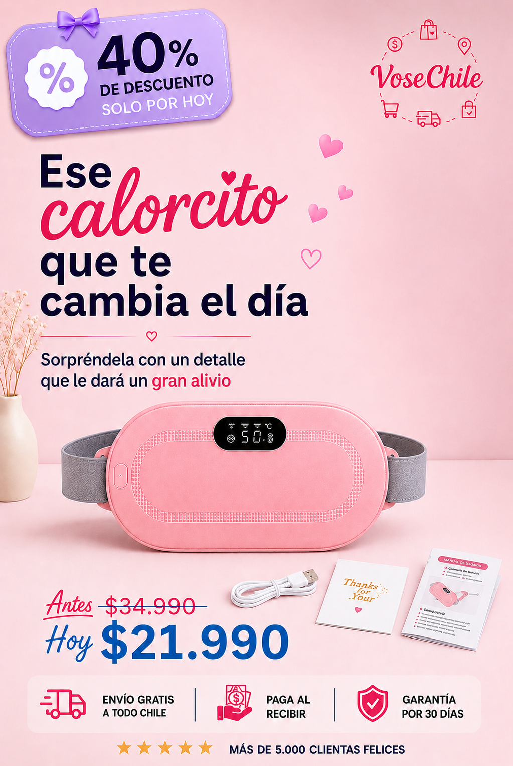 Cinturon Anticolicos